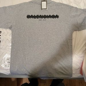 Balenciaga Strikethrough logo-print T-shirt